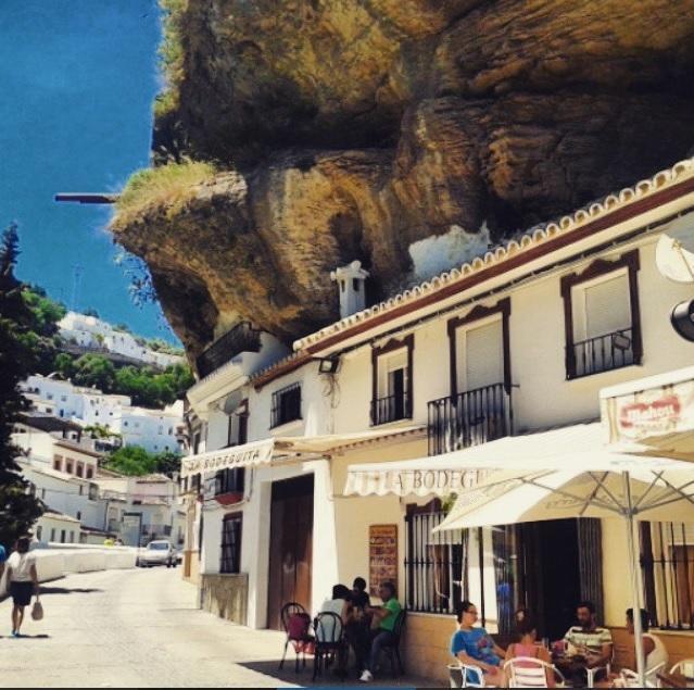 Casa Rural Cuevas Del Sol Guest House Setenil De Las Bodegas Exterior photo